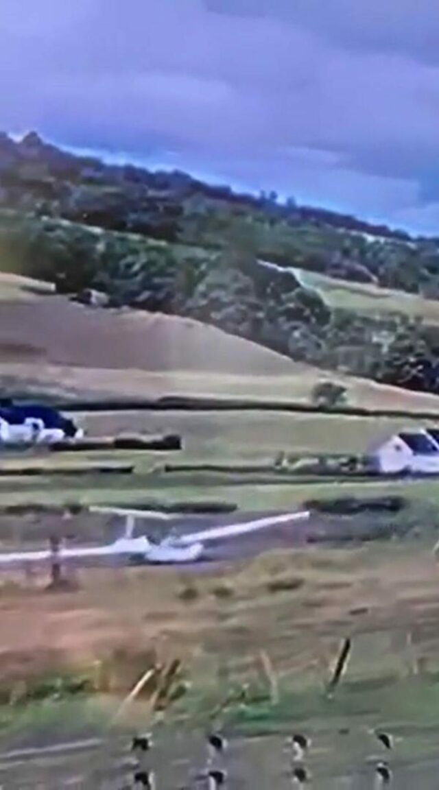 Pensioner and instructor escape Kinross glider crash unhurt