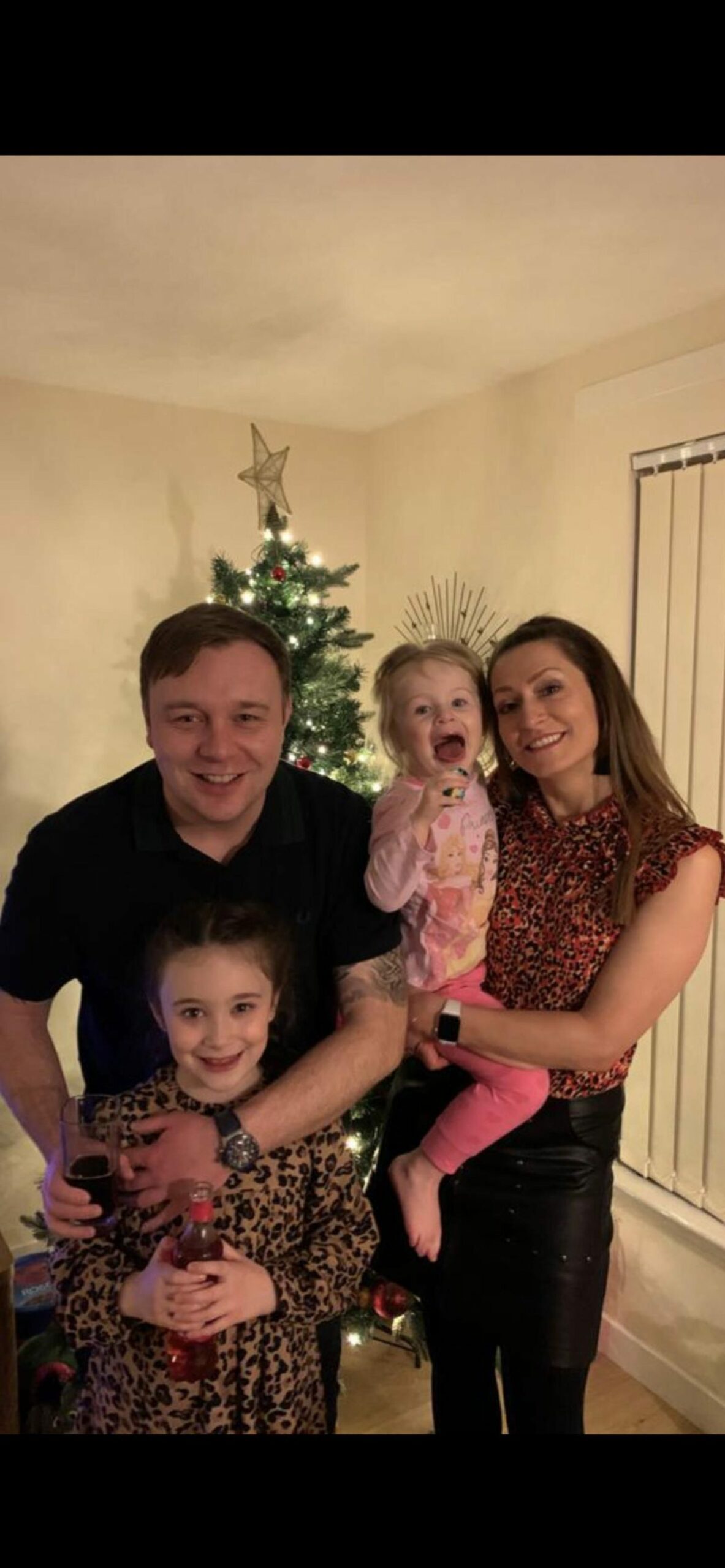 Ross and Pamela with Layla-May and Scarlett.