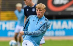 Dundee star Max Anderson on pushing for a starting spot at Dens Park