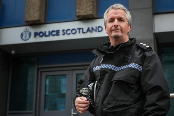 Chief Inspector Ross Fitzgerald. Mhairi Edwards/DCT Media