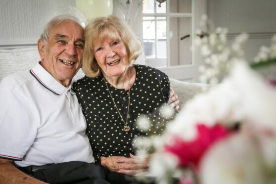 Chris and Betty Barry have been celebrating 70 years of marriage. Pic: Mhairi Edwards/DCT Media