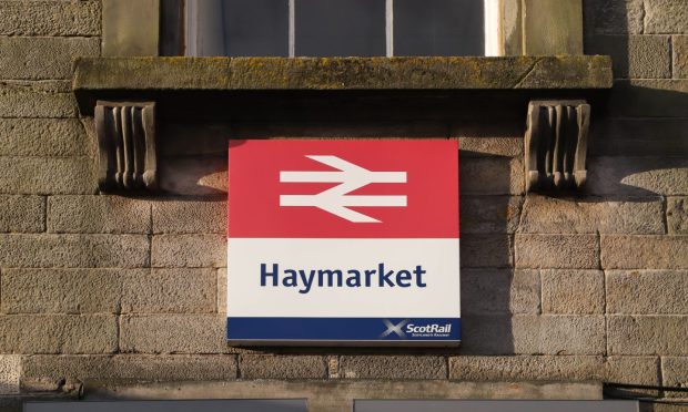 person hit on railway line between Haymarket and North Queensferry