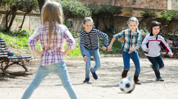 The age children can go out alone - tell us what you think is right in our poll. (Stock image from Shutterstock).