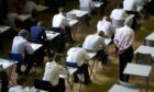 Reduction in exams called for in Scottish schools. Image: Shutterstock.