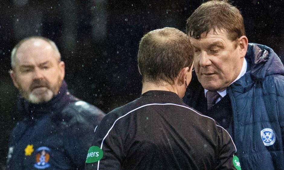 Tommy Wright with Willie Collum.