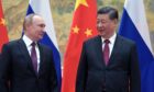 Russia President Vladimir Putin and China President Xi Jinping