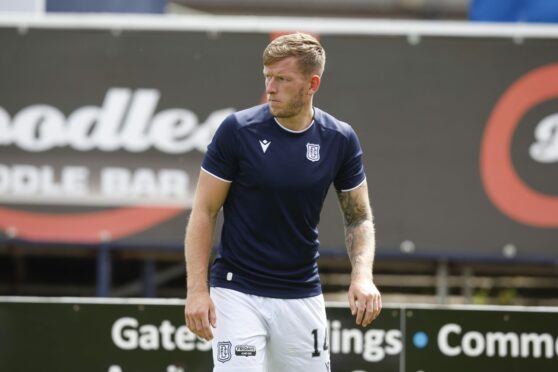 Dundee defender Lee Ashcroft. Image: David Young/Shutterstock.