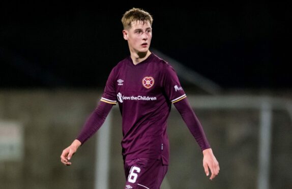 The Hearts youngster joins on loan.