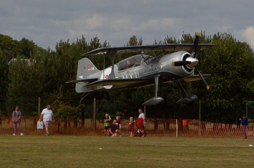 One of the spectacular machines at the fly-in.