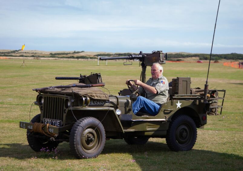 Willy's Jeep at Montrose air station fly-in.