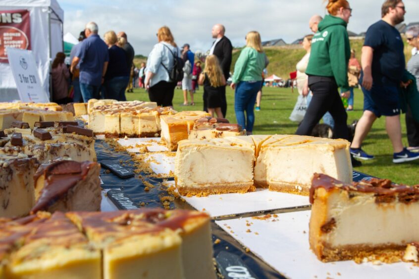 Hometown Cheesecakes at Arbroath market