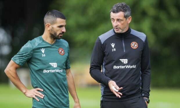 Former United boss Ross, right, and Behich