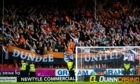 Dundee United fans at Tannadice