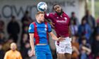 Fosu had a bus afternoon against Inverness