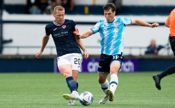 Raith Rovers v Dundee will be live on TV in January. Image: SNS.
