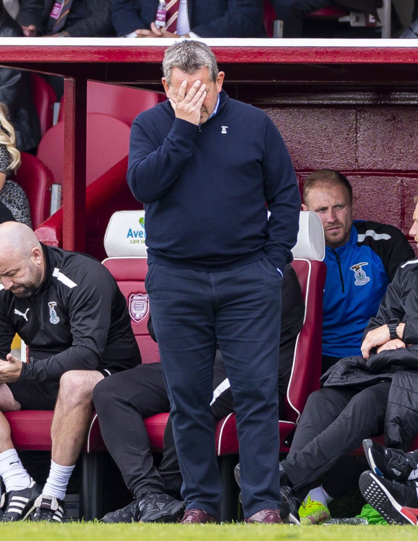 Caley boss Billy Dodds could hardly believe their bookings.