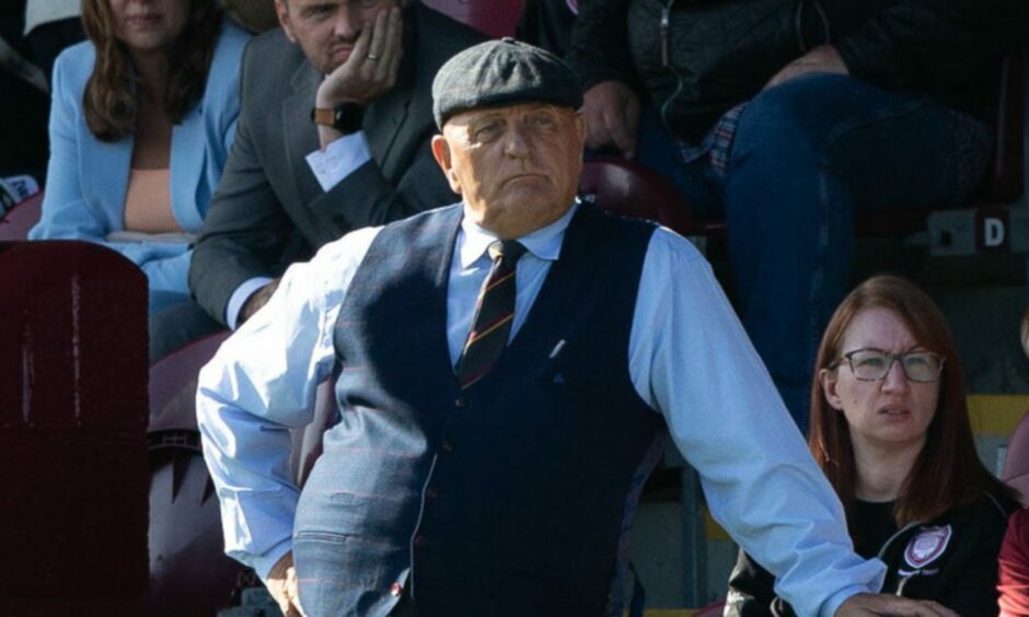 Arbroath boss Dick Campbell.