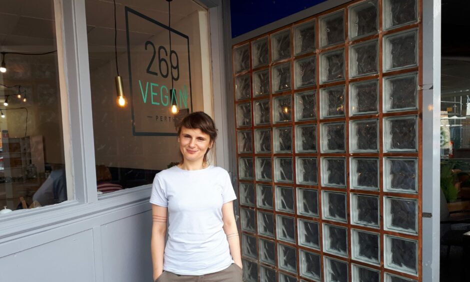 Judit Bartok, owner of 269 Vegan.