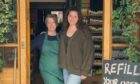 Auchterarder Health Foods owner Gill MacMillan and marketing manager Kate McCallum.