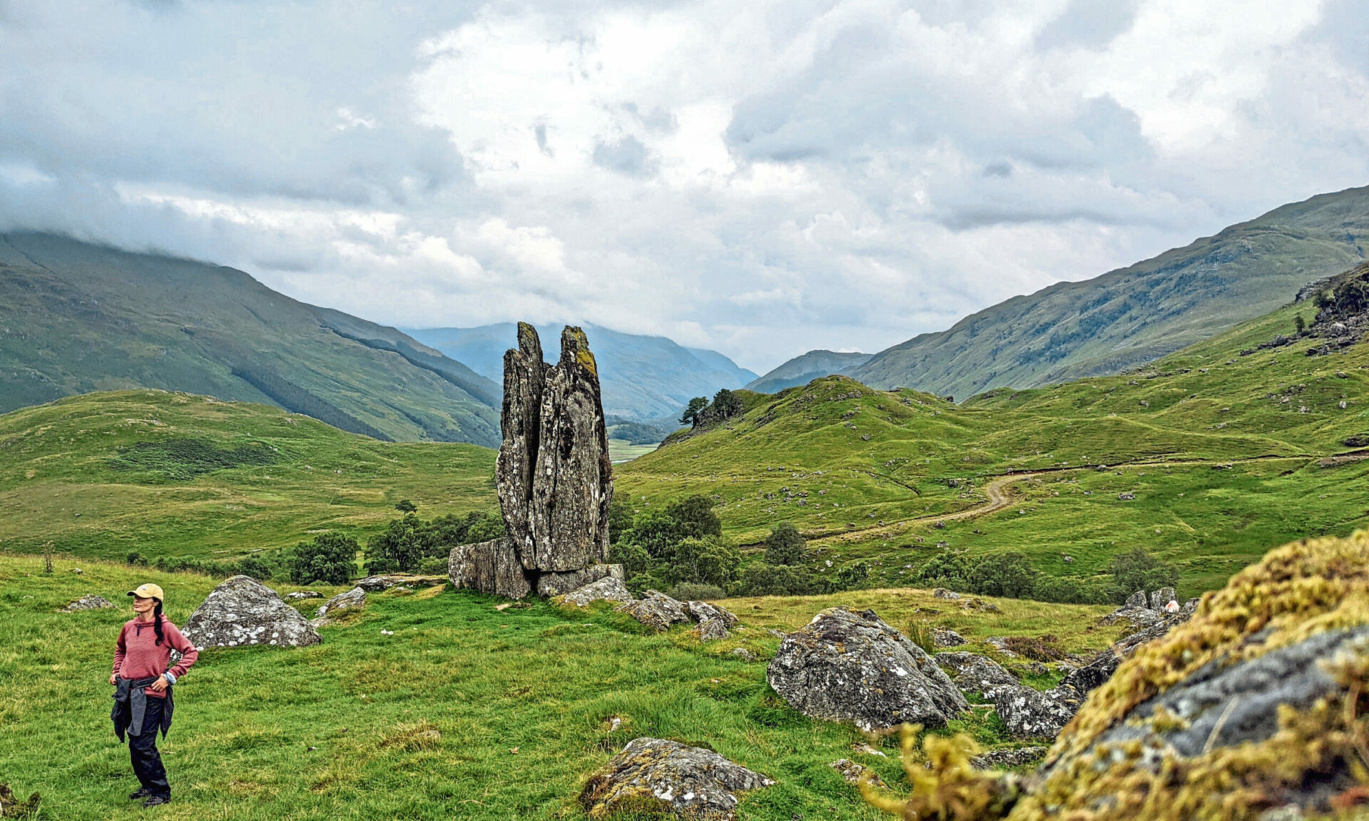 Glen Lyon Exploring the fabled Praying Hands of Mary