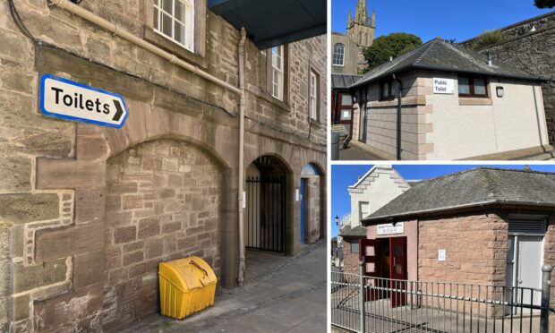 Attendants could go from Superloos in Forfar, Montrose and Arbroath. Pics: Graham Brown/DCT Media.