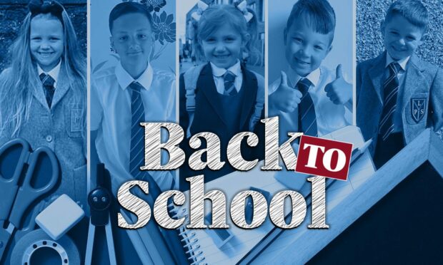 To go with story by Cheryl Peebles. Back to school Dundee Angus Picture shows; Back to school Dundee Angus. NA. Supplied by Supplied/DCT Media Date; 16/08/2022