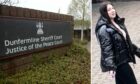 Claire Aitchison appeared at Dunfermline Sheriff Court