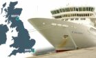 The cruise from Rosyth was cancelled - with an alternative trip leaving 500 miles away in Dover.