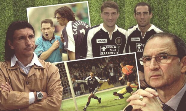 Martin O'Neill will never forget watching Bonetti's Blues against Hibernian in August 2000.