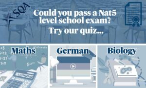 How successful would you be if you had to tackle some of the questions pupils have been asked in a National 5 exam?