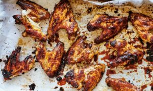 Suzie Lee's Hong Kong-style chicken wings. Photo credit: PA Photo/Lizzie Mayson.