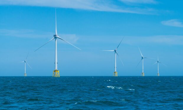 Seagreen offshore wind farm.