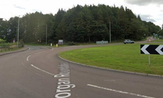 The Forgan Roundabout. Image: Google.