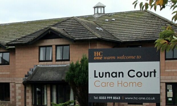 Lunan Court care home in Arbroath, Angus.