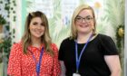 Primary one teachers at St Clement's Primary school, Vikki Sidowra and Rachel Steele. Pic by Gareth Jennings/DCT.
