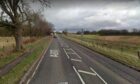 Emergency services were called to A977, near the Crook of Devon. Image: Google