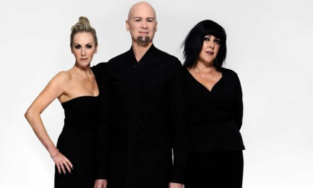 Human League's Susan Ann Sulley, Philip Oakey and Joanne Catherall are Party At The Palace headliners.