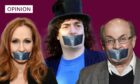 JK Rowling Jerry Sadowitz and Salman Rushdie have all found themselves on the freedom of speech frontline.