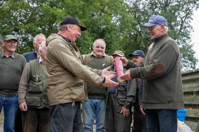 Rescobie Loch fishing competition