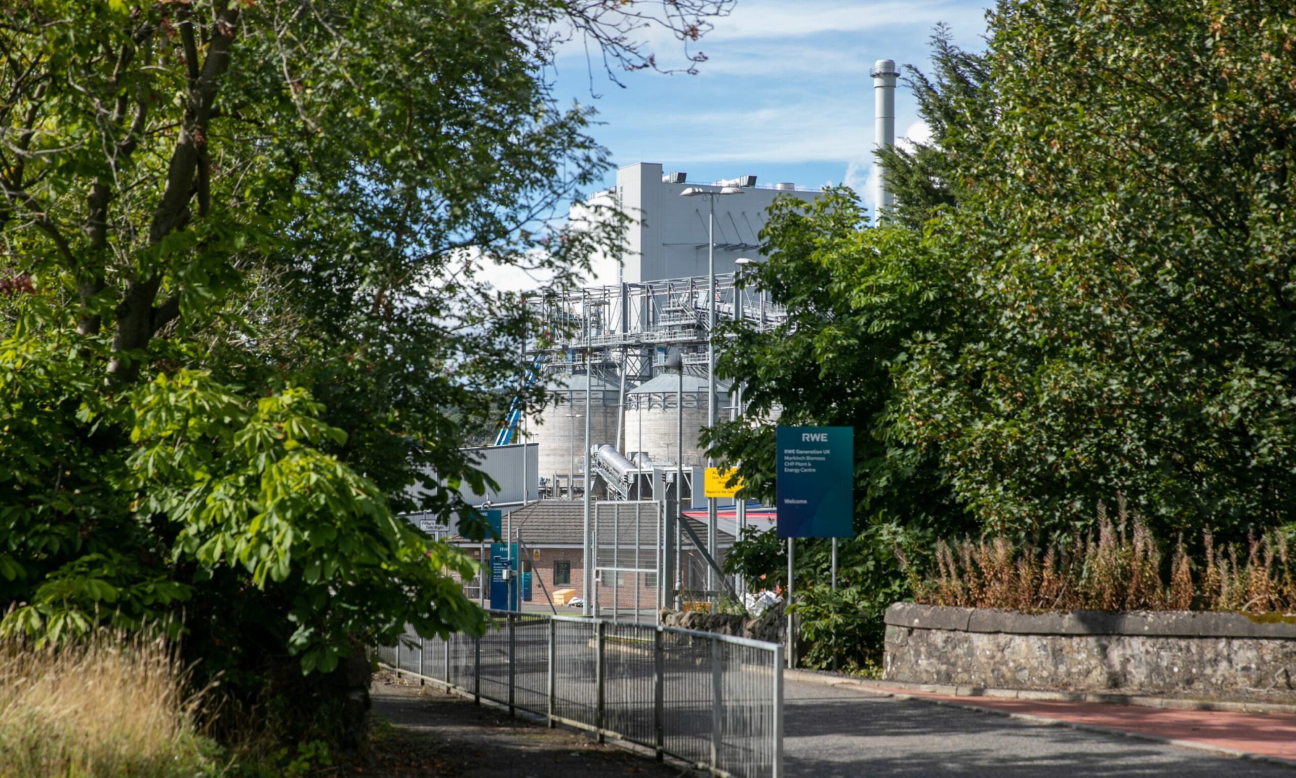 The Markinch biomass plant. Kim Cessford / DCT Media.