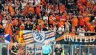 Dundee United fans watched despairingly as their side stumbled to a humiliating defeat in Alkmaar