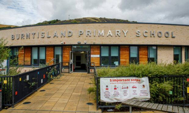 Burntisland Primary is among Fife's Cafe Inc venues. Image: Kenny Smith/DC Thomson.