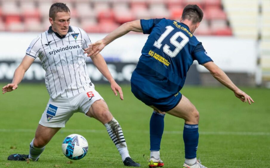 Kyle Macdonald came in at wingback versus Airdrie.
