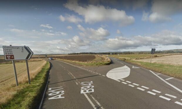 The crash has happened near Pittenweem. Photo: Google Maps.