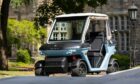 OTG's electric golf buggy.