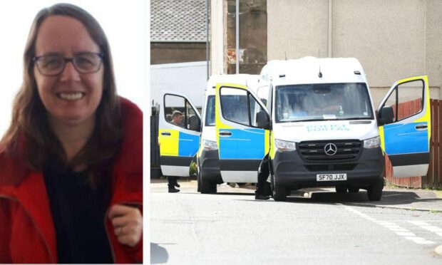 Police have been searching for missing Dundee woman Sharon Hutchison.