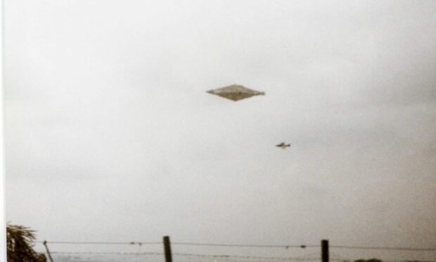 Photo of alleged Perthshire UFO sighting revealed after 32 years