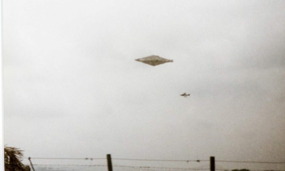 Calvine UFO sighting.