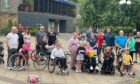The Perth & Kinross Disability Sport group are taking part in this year's Dundee Kiltwalk to help fund free sports events and purchase adaptive equipment to support those with physical, learning and sensory disabilities get active. Picture supplied by PKDS. 