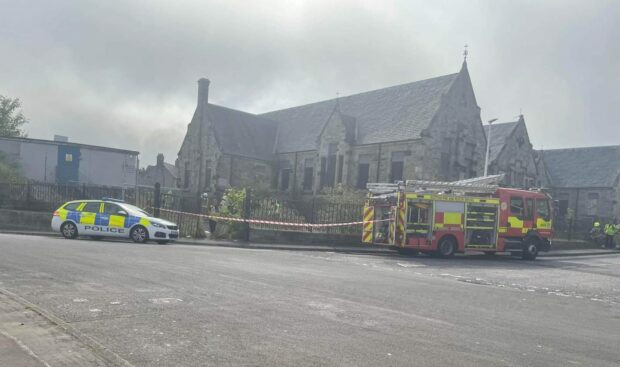 The disused church building in Kirkcaldy. (Image: Fife Jammer Locations.)